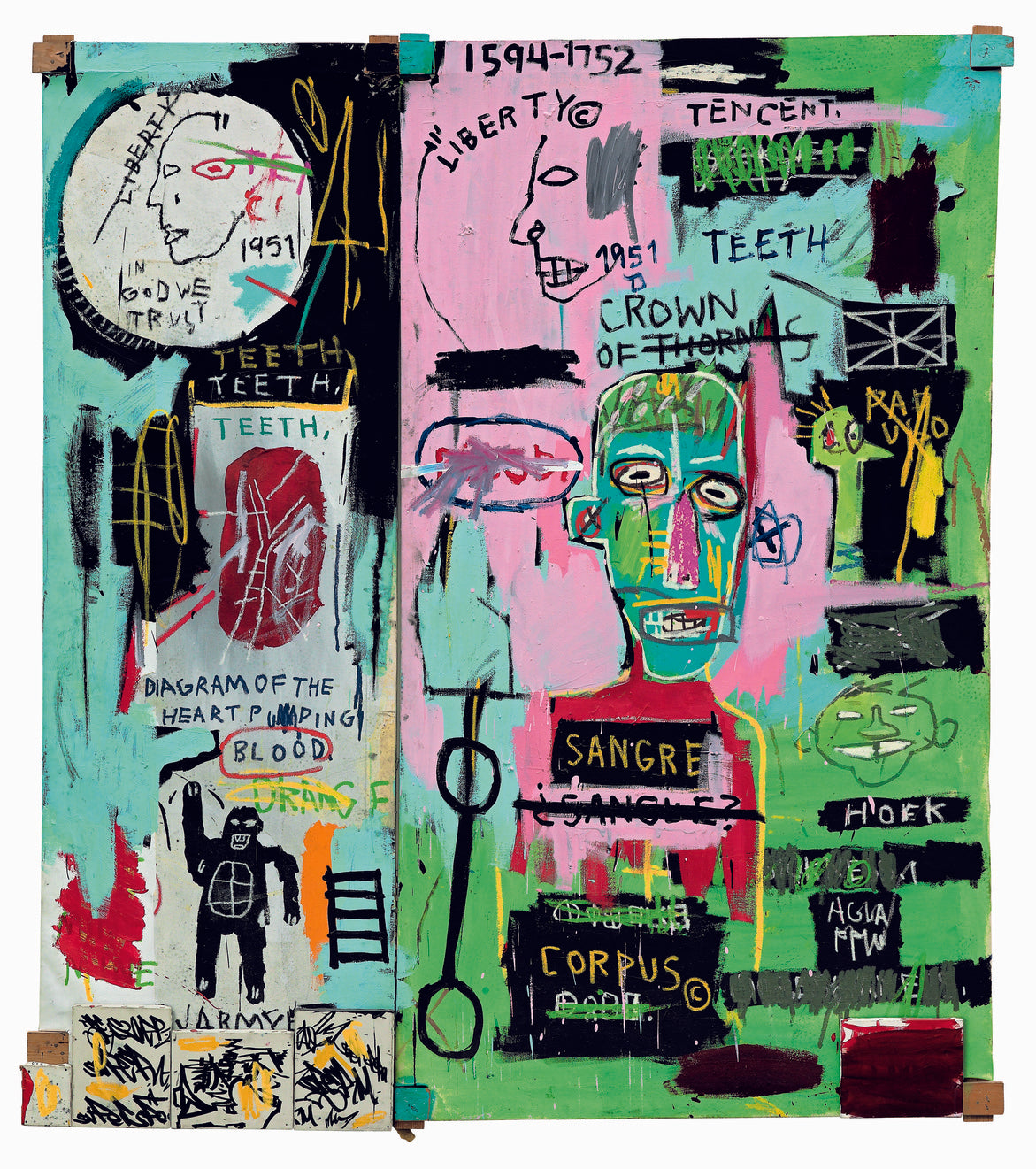 Basquiat In Italian Ascent 95P
