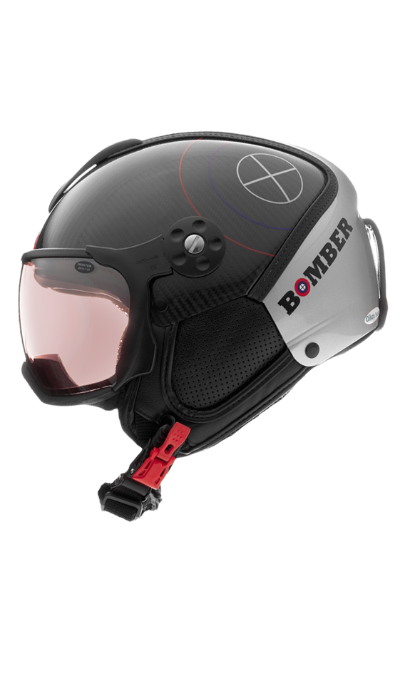 bomber girl motorcycle helmet Carbon Power Helmet