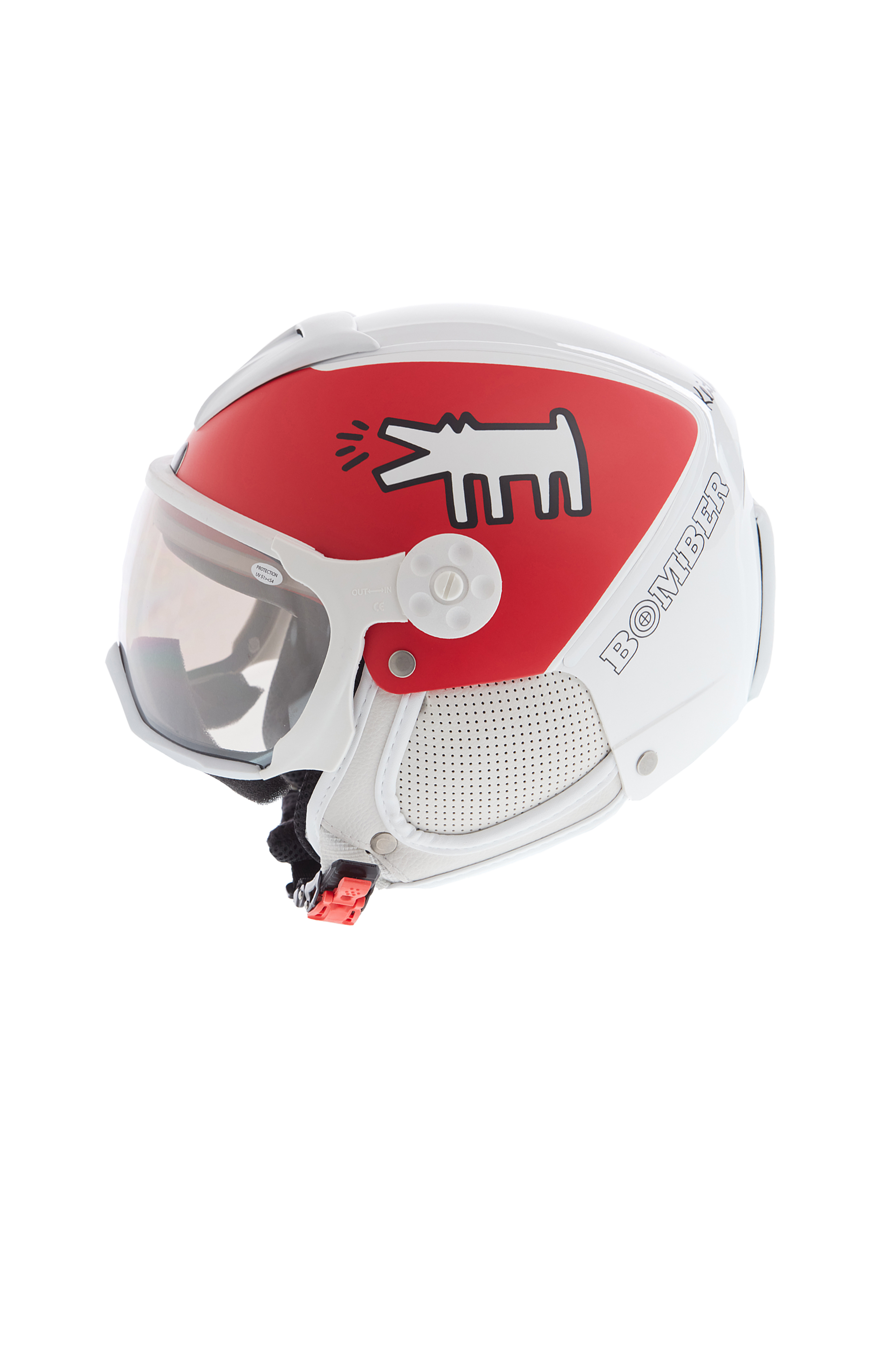 Haring Red Dog Helmet