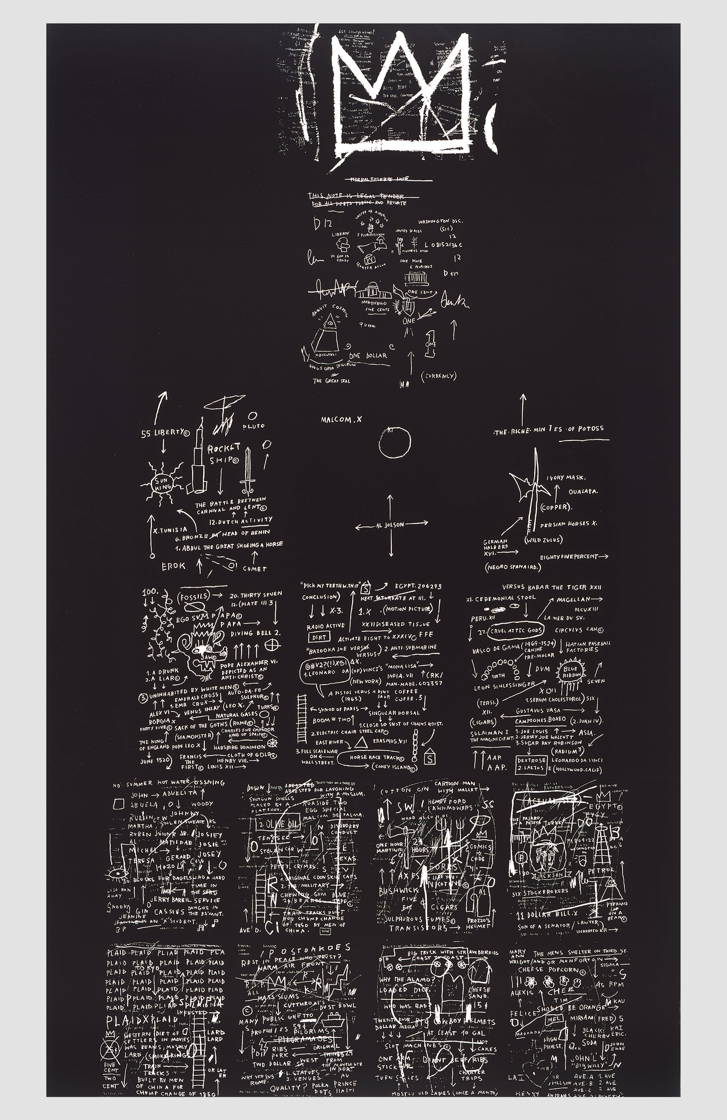Basquiat Black Crown Helmet