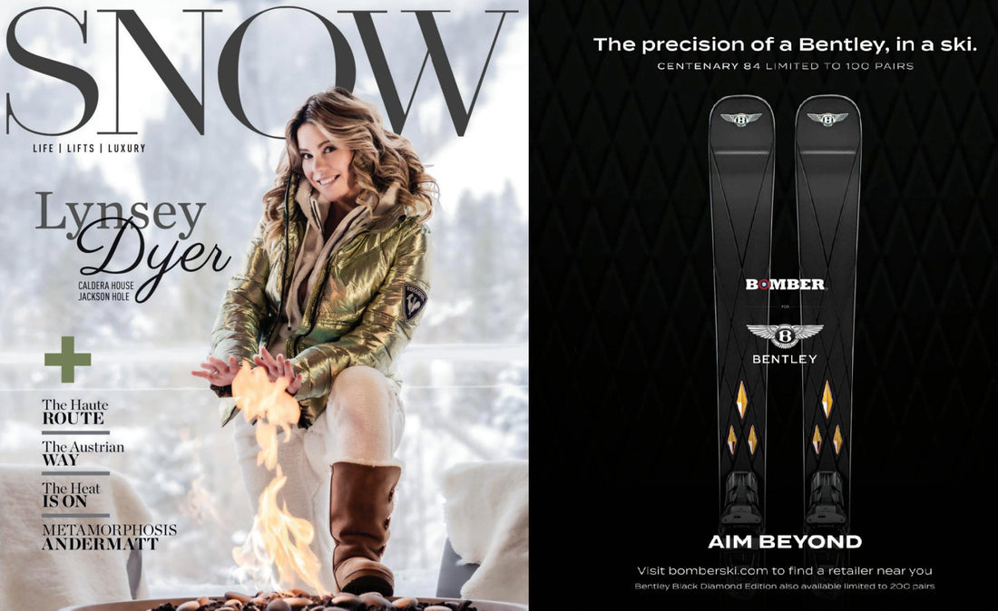 Bomber Skis Featured in Snow Magazine