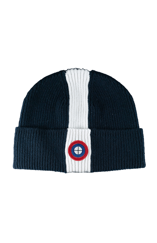 Cashmere Racing Stripe Beanie