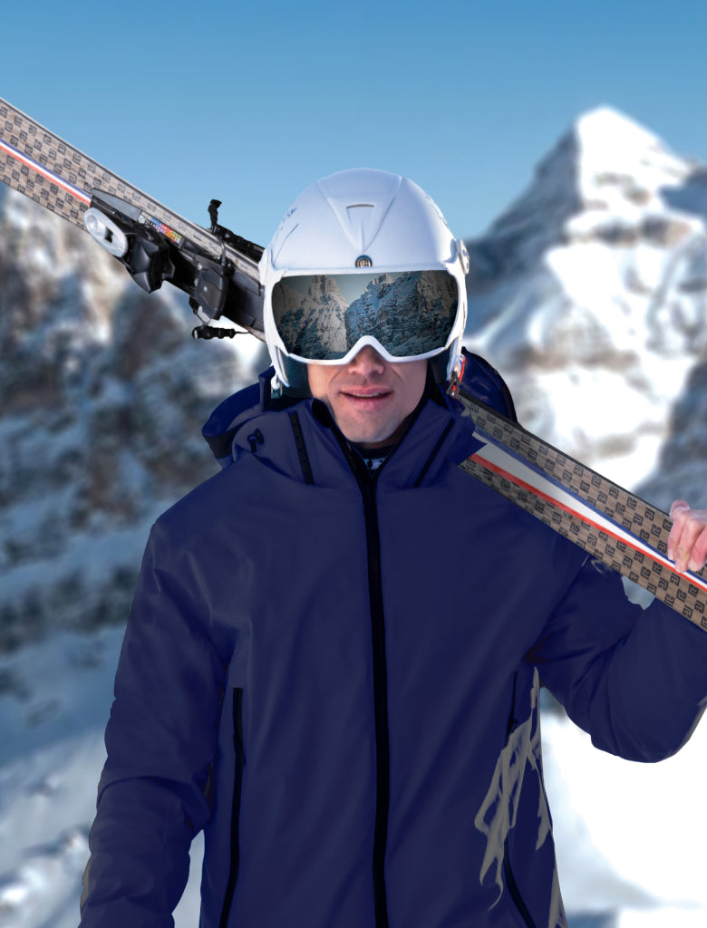 Aim Beyond Goggles White – Bomber Ski
