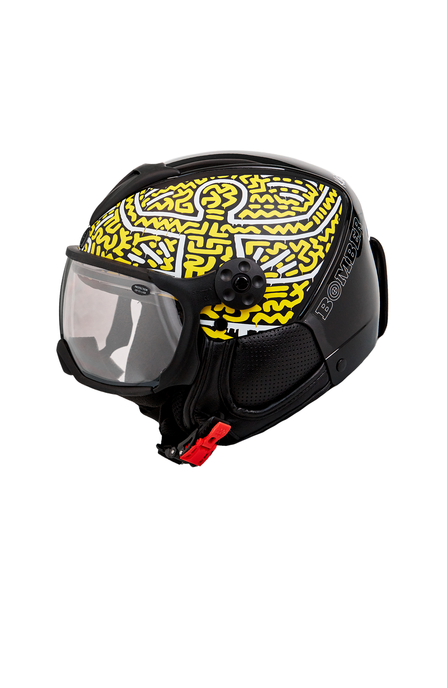 Bomber Ski Haring Bright Vibes Helmet - Black