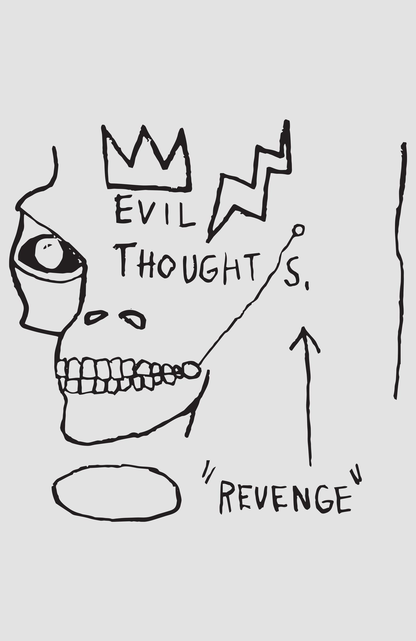 Basquiat Evil Thoughts Ascent 95P